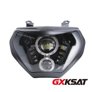 Faro Delantero LED GXKSAT para Motocicleta, Compatible con <span class=keywords><strong>Yamaha</strong></span> MT <span class=keywords><strong>09</strong></span> <span class=keywords><strong>FZ</strong></span> <span class=keywords><strong>09</strong></span> MT09 FZ09 2015 2016 - Product Image 5