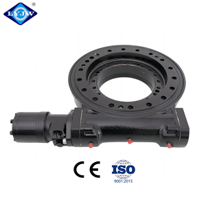 Profesional Dual Worm <span class=keywords><strong>Drive</strong></span> <span class=keywords><strong>Slewing</strong></span> Bearing SE17 Cross Roller <span class=keywords><strong>Slewing</strong></span> cincin hidrolik Motor <span class=keywords><strong>Slewing</strong></span> <span class=keywords><strong>Drive</strong></span> produk produsen - Product Image 6