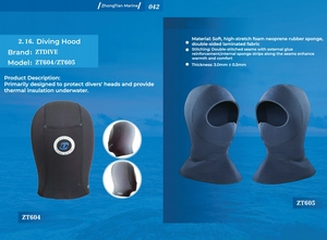 <span class=keywords><strong>Bonnet</strong></span> de plongée ZTDIVE personnalisé en néoprène 3mm 5mm, thermique, écologique, durable, haute élasticité, pour plongée sous-marine et <span class=keywords><strong>surf</strong></span>, vente en gros à bas prix - Product Image 6