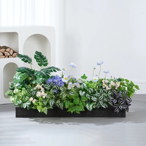 Ramo de rosas de seda artificial realista, floristería que suministra flores de loto decorativas para bodas, decoración del hogar y el Día de la madre - Product Image 3