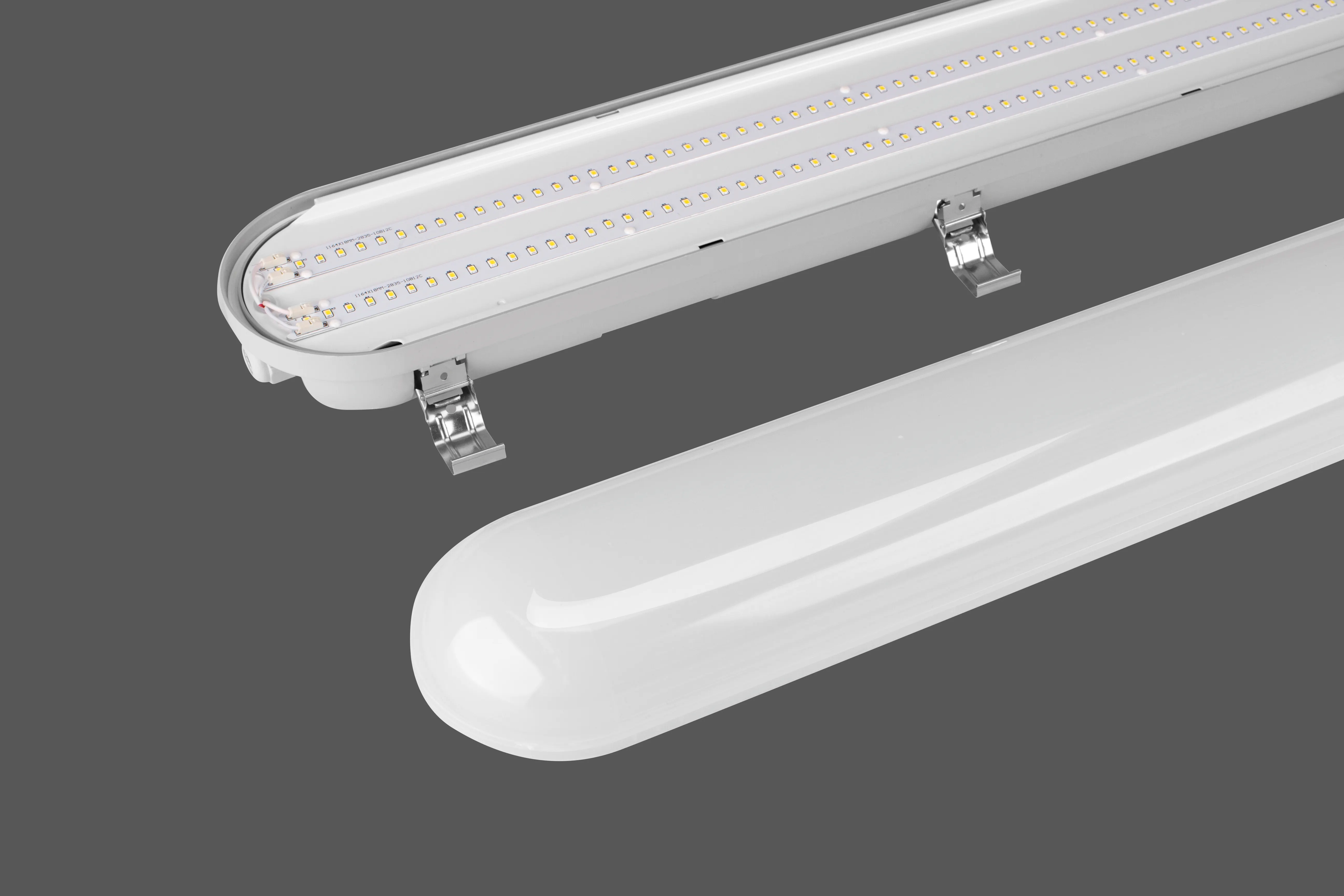 Banqcn高品質トライプルーフDALIソリューションLEDライトIP65屋内5フィートアルミニウムSMD283540w60wLED蛍光バッテンライト