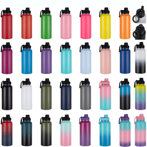 High Quality Sports Travel Coffee Water Bottle Double Wall Stainless Steel Vacuum Insulated Leak-Proof BPA Free Custom Color - Product Image 5