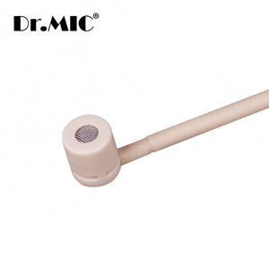 Auriculares de color de piel con forma de corazón apuntando con doble gancho para la oreja auriculares puesta en escena abeja auriculares micrófono - Product Image 2