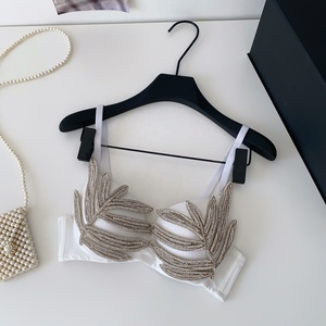 Reggiseno Sexy Chic alla moda reggiseno in strass lucido con diamanti - Product Image 4