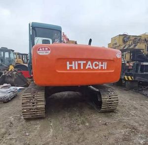 Excavadora Usada Hitachi Ex120 de Japón en Buenas Condiciones, Motor Isuzu, Componentes Principales (Motor, Caja de Cambios, Bomba, Rodamientos), 12 Toneladas, 1600 Horas - Product Image 4