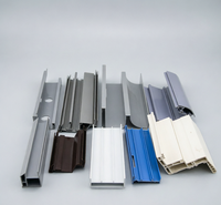 Profilé de fenêtre coulissante en PVC/UPVC sur mesure OEM, extrusion écologique, durable, design moderne, pour cuisine, supermarché, hôpital
