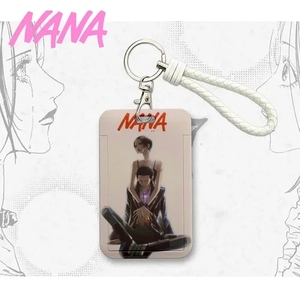 <span class=keywords><strong>Nana</strong></span> พวงกุญแจบัตรโลหะอะนิเมะสายคล้องคอสำหรับคีย์บัตรประชาชนโทรศัพท์มือถือที่ยึดป้ายห้อย DIY เชือกสายคล้องคอเครื่องประดับ - Product Image 3