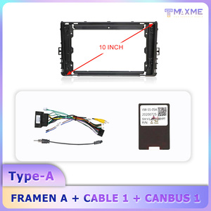 Marco de unidad principal de Dvd de coche a <span class=keywords><strong>precio</strong></span> de fábrica para VW Polo Touareg Tharu Lavida y Teramont reparación Auto accesorios Panel de soporte - Product Image 4