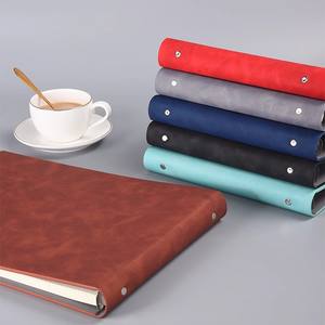 Quaderno <span class=keywords><strong>a</strong></span> Fogli Mobili <span class=keywords><strong>A4</strong></span> per Studenti Universitari, Agenda Staccabile per Lavoro e Registrazione con Personalizzazione - Product Image 1