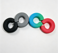Anneau en silicone en forme de C, joint en caoutchouc à clipser, anneau de retenue en silicone absorbant les chocs