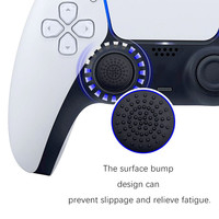 SYYTECH 8 dans 1 De Protection Accrue Joystick Grips Cap pour Playstation 4 PS4 PS5 Playstation 5 Jeu Accessoires