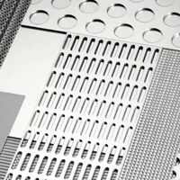 Maille perforée en acier inoxydable sur mesure avec des trous ronds personnalisés