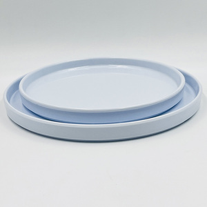 Assiettes de service en mélamine de qualité supérieure, robustes, 9/10,5 pouces, pour banquets - Product Image 6