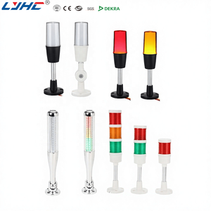 ไฟสัญญาณสามสี: แดง เหลือง และเขียว ไฟเตือนแบบแตร ไฟสัญญาณอุปกรณ์เครื่องจักรโรงงาน - Product Image 1
