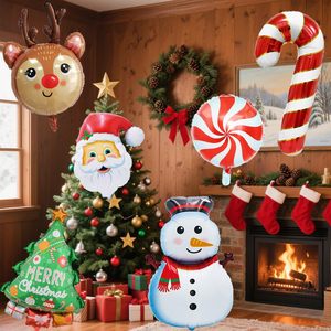 Globos de Aluminio Navideños al por Mayor, Decoraciones para Fiestas con Temática Invernal - Product Image 2