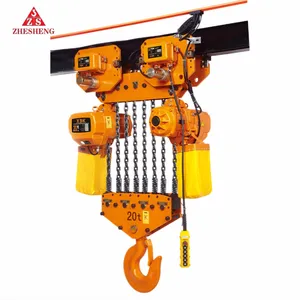 3000 Kg 3 T 5 Ton Dual Speeds Lifting Machine Construction Lift Hoists Elevator Electric Chain Hoist With Trolley