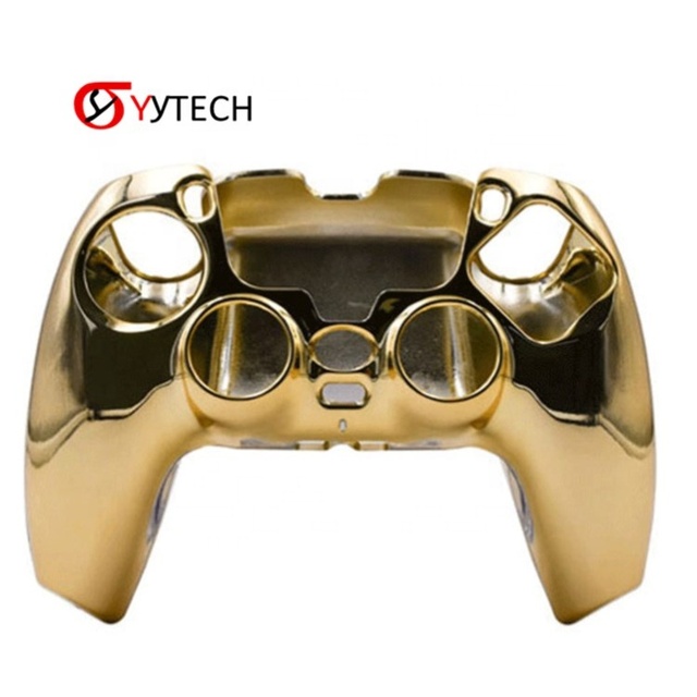 SYYTECH New Customize Game Controller Protective Shell Crystal Case for PlayStation 5 PS5 Video Game Accessories