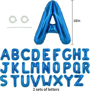 16-inch American Style Glossy Birthday Happy Letter Aluminum Foil <b>Balloon</b> Set in the Trend Brand Party <b>Decoration</b> Wholesale - Product Image 2