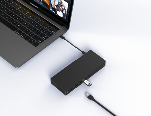 2026 Jmax ドックアダプター充電器 ノートパソコン 14 in 1 USB-C ハブ 4ポートHDTV DP ディスプレイポート 4K 60Hz ビデオ MST ドッキングステーション - Product Image 4