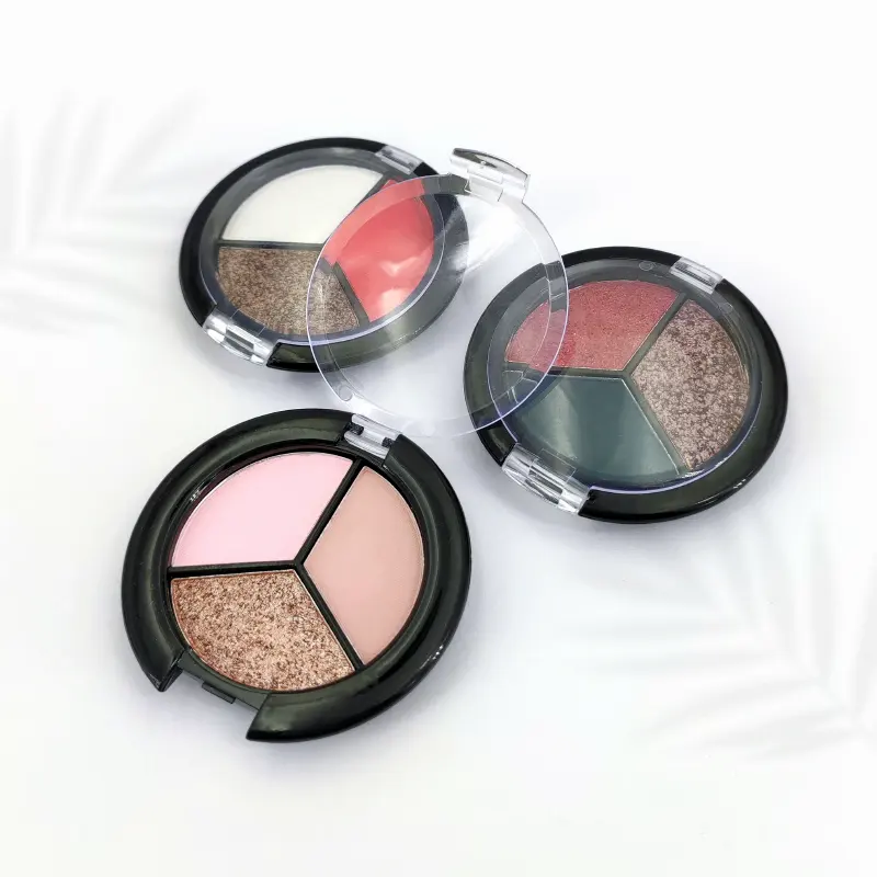 BBC facial and beauty make-up products three-color eyeshadow kit make-up