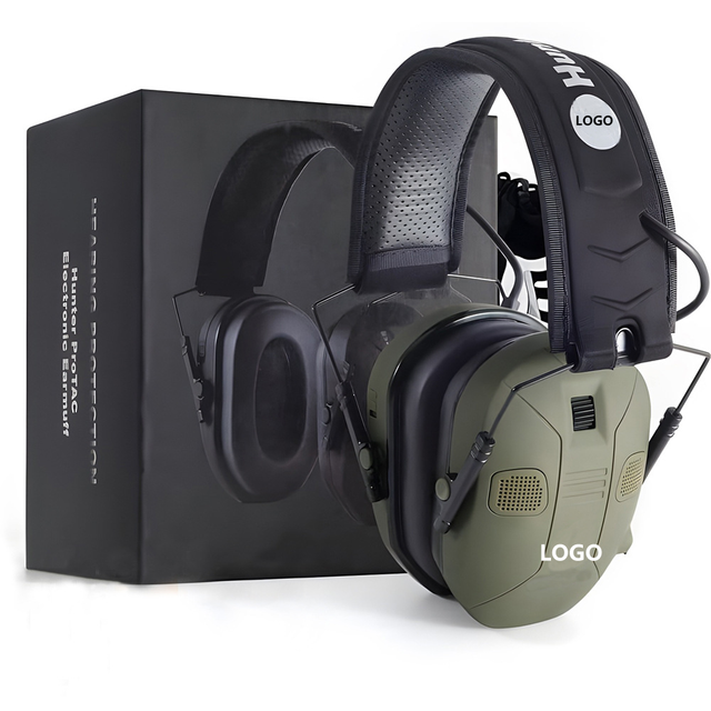 Bluetooth Electronic Noise Reduction Earmuffs All-round Sound Pickup Positioning Outdoor Shooting Hunting Tactical Headset