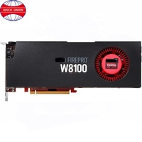Kartu Grafis Original Baru dalam Kemasan untuk FirePro W8100 8GB GDDR5 5Gbps 512bit DirectX 12 PCI Express 3.0 X16