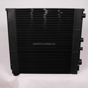 Refroidisseur d'air à plaques et ailettes en aluminium pour compresseur, échangeur de chaleur, après-refroidisseur d'air 220V/380V/240V, débit de 100L/min pour l'élimination de l'humidité - Product Image 2