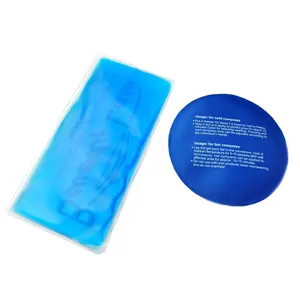 Guangdong reusable cooling gel pad hot cold therapy gel ice pack for pain and injuries