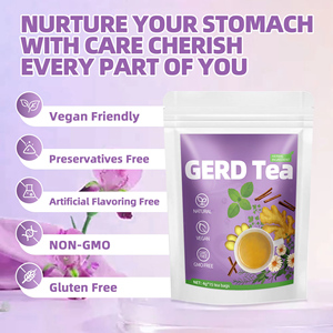 Thé Premium pour l'ACER (Acid <span class=keywords><strong>Reflux</strong></span> Efficacy and Relief) : Soulagement <span class=keywords><strong>Naturel</strong></span> du <span class=keywords><strong>Reflux</strong></span> <span class=keywords><strong>Acide</strong></span> et des Brûlures d'Estomac, Végétalien, Sans OGM, Logo et Emballage Personnalisés Disponibles - Product Image 2