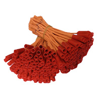 Allumeur électronique sans fil pour feux d'artifice de 8 mètres avec capuchon orange, certifié CE, télécommande