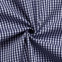 Tissu chaud en fil teint extensible, coton, nylon, élasthanne, tissé, à rayures et à carreaux, pour chemises homme, femme et enfant