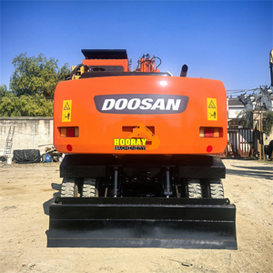 รถขุดล้อยี่ห้อ Doosan รุ่น DX150w-9c DX150w-9 DX150w-7k DH150w-7 น้ำหนัก 15.1 ตัน บุ้งกี๋ขนาด 0.6 เมตร  สภาพดี  พร้อมภาพวาดลายดั้งเดิมจากเกาหลี - Product Image 2