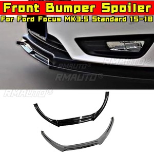 For Ford Focus MK3.5 Standard 2015-2018 Car Front Bumper Lip <b>Splitter</b> Diffuser Body Kit Bumper Guard Protector Cover Accessories - Product Image 1