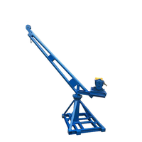 Mini-grue électrique portable d'extérieur avec moteur en cuivre pur et assemblage rapide pour la levée de charges dans les entrepôts et l'agriculture
