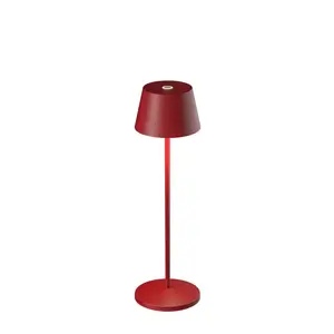Modern European IP65 Waterproof Rechargeable Romantic Hotel Reading Portable Table Lamps Outdoor