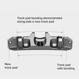 แผ่นรองรางรถตักดินไฟฟ้าสำหรับงานหนักสำหรับอุปกรณ์ทำเหมือง - Product Image 6