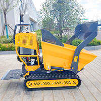 500kg Selbst laden der Ketten kipper Mini Dumper Agricultural Dumper Construction Machine