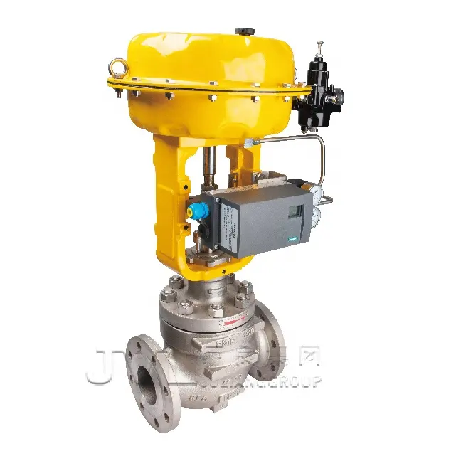 Temperature And Water Regulating Valve ISO9001 Pressure Water Flow Pneumatic Regulating Temperature Control Valve