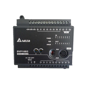 DVP16EC00R3 ชุดควบคุม PLC ซีรีส์ DVP-EC 16 จุด DVP16EC ของแท้ใหม่ - Product Image 1