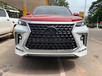 Kit carrosserie de style Lexus LX570 pour Toyota Fortuner, accessoires Fortuner, kit carrosserie avant et arrière, pare-chocs, 2021