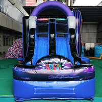 Nouvelle Conception : Toboggan Gonflable et Château Sauteur Ventilé pour Enfants – Tente de Fête Gonflable Combo Rebondissant pour Jouets d'Extérieur