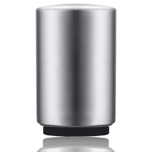 Abridor de Botellas de Cerveza Premium de Acero Inoxidable, Abridor Automático de Tapas de Botella con Sistema de Presión - Product Image 1