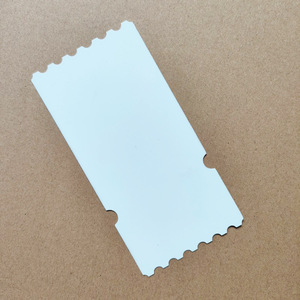 Billets <span class=keywords><strong>de</strong></span> <span class=keywords><strong>concert</strong></span> vierges en plastique PET durable <span class=keywords><strong>de</strong></span> 0,35 mm, les plus vendus, pour sublimation par presse à chaud avec impression UV/par transfert thermique - Product Image 6