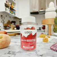 Gommes à mâcher au vinaigre de cidre de pomme infusées de vitamines B6 et B12, gommes nutritionnelles naturelles pour soutenir le métabolisme et la digestion chez l'adulte
