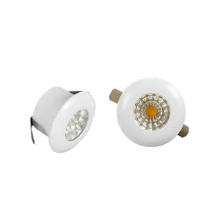 Good Supplier Recessed Mounted Home Aluminum PP 3w COB Round Ceiling Led Spotlight