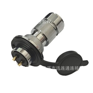 Connecteur Électrique Xunlian Aviation Plug GX25DF25 2 8 Broches à Contact en Cuivre Plaqué Or pour l'Ingénierie Électrique - Product Image 1