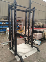 ASM-A1001 Appareil de musculation commercial multifonction 3-en-1 : Smith Machine, Rack à Squat et Système de Poulies à Câble