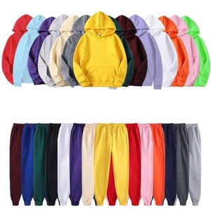 Kaynak Üreticiler Toptan Kapüşonlu Kazak Pantolon Artı Polyester Elyaf Destekli Küçük Standart Nakış Siparişleri Sıcak - Product Image 5