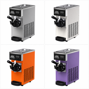 Machine à glace molle économique à saveur unique, petite et légère, pour usage commercial, distributeur automatique de glace molle - Product Image 1
