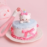 Плюшевый брелок Mikko Sweetheart Afternoon Tea: модный подарок-сюрприз для девочек 5-7 лет, подвеска для ключей и сумок на дни рождения